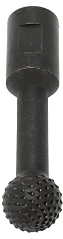 Fresa rotante, punta a sfera rotante in acciaio legato al cromo-vanadio Rimozione rapida del materiale indurito lucidatura fine per smerigliatrice angolare 115 125 per metallo(25mm)