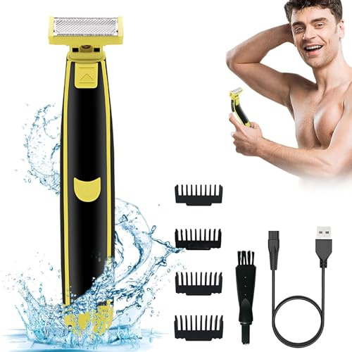 Full Body Washed Wet and Dry Shaver,Rasoio A Umido E A Secco Con Lavaggio Completo Del Corpo, Rasoio Elettrico Per Uomini, Rasoi Rotanti Impermeabili Per Il Viso, Rasoio Ergonomico Per Il Corpo