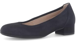 Gabor Klassiska pumps, dam klackskor, Mörkblå 46, 43 EU