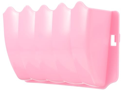 PRETYZOOM Soporte de Plástico para Jaula de Conejo y Cobaya, Dispensador de Heno Rosa Que Minimiza Desperdicios y Ahorra Espacio en Jaulas para Mascotas