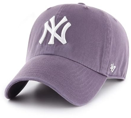 '47 New York Yankees MLB Clean Up Iris Lila Verstellbare Cap One-Size