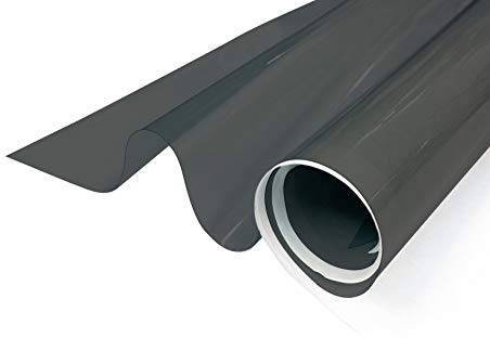 Greenfilm Static Cling Film 20% Window Tint for Residential and Car Use – DIY Non-Adhesive, Removable Window Tint for Enhanced Privacy, UV Protection, Glare Reduction, and Heat Blocking (48 x 212)