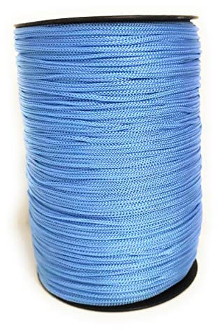 CORDONCINO THAI PER BORSE ALL' UNCINETTO ROCCA 500GR VARI COLORI (CELESTE 17)