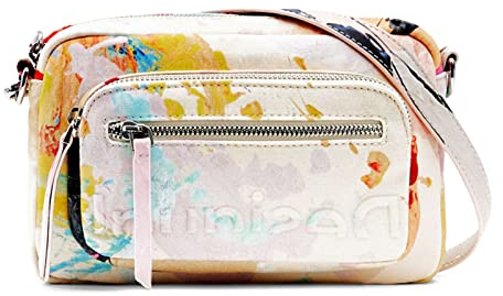 Desigual Women's Bag_MANCHAS_Cambridge MINI 1001 RAW, White