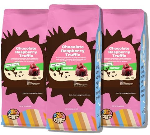 Crazy Cups DECAF Cioccolato Lampone 3 X 10 Oz