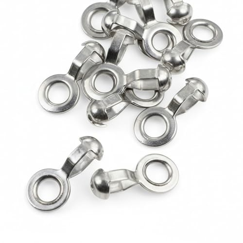 25 Stainless Steel Loop Connectors - Fits #10 Ball Chain - Heavy Duty and Durable - A Couplings
