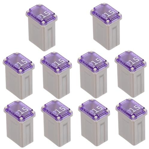 WOFASHPURET 10stücke Micro Kfz-sicherung Ampere Automotive Sicherungen Für Auto Minisicherung Mikro Case Ersatzteile