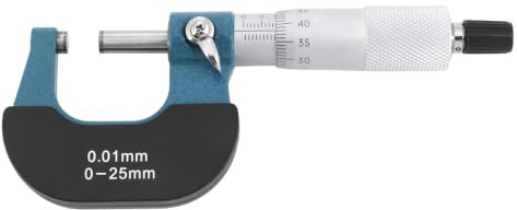 ASIMETO Bügelmessschraube analog, 0,01 mm, Messbereich 125-150 mm | Ablesung 0,01 mm, nach DIN 863, Hartmetall-Messflächen, mit Ratsche, Messbereich 125-150 mm, inkl. Etui