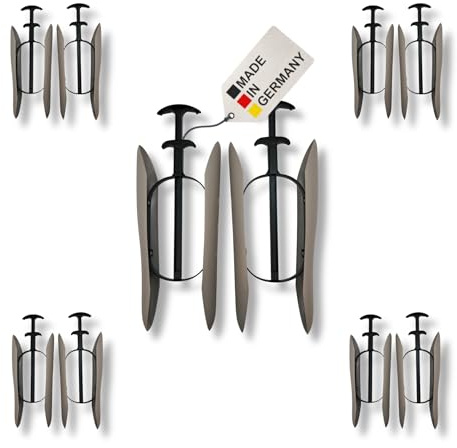 DELFA Stiefelformer 5 Paar - mit innovativem Sensomatic Federelement - Stiefelspanner - Länge 35 cm - Schaftformer