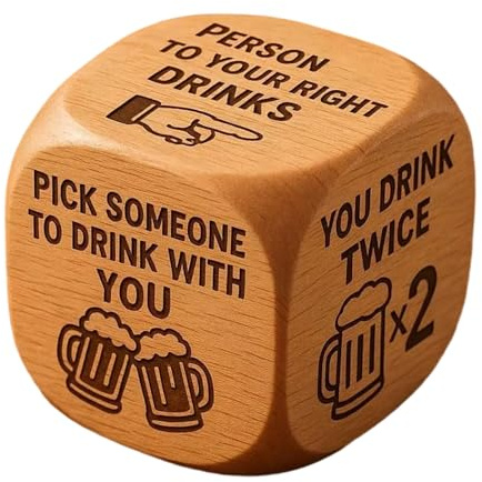 Giochi Bere Per Adulti,Esilaranti Attività Sfida | Gioco Di Dadi Per Coppie Come Gioco Da Tavolo | Per Amici Coppie Famiglia Eventi Sociali Fine Settimana Festa Compleanno