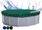 Quick-Star Cubierta de Invierno para Piscina Redonda 305-320 cm Lona Protectora 180g/m²