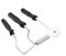 Juego de Rodillo de Fibra de Vidrio para Pala, Herramienta de 3 Piezas de Rodillo de Fibra de Vidrio Laminado de Burbujas Kit para reparación de bañera o Barco