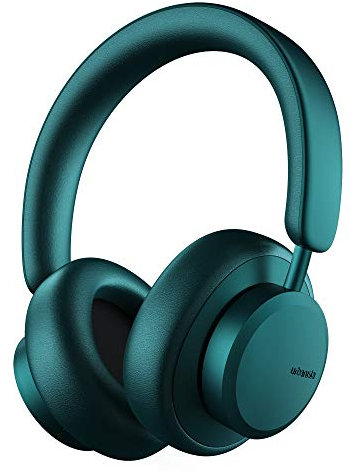 Urbanista Miami Over Ear Headphones, Active Noise Cancelling Bluetooth Headphones, 6 ENC Noise Cancelling Mics, 50 Hr Playtime, Hybrid ANC with Transparency mode, On Ear Detection & Carry Case, Green