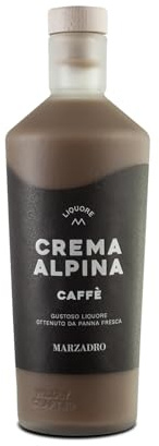 Marzadro, Crema Alpina al caffè - bottiglia in vetro da 700ml