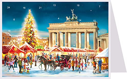 Postkarten-Adventskalender Berlin