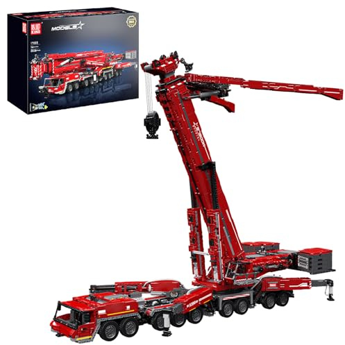 Mould King 17008 Tecnica Telecomando Camion Gru Blocchi Di Costruzione Grande Meccanico LTM 11200 Gru Carrello Blocchi Di Morsetto Per Adulti E Bambini Da 14 Anni(8506 pezzi)