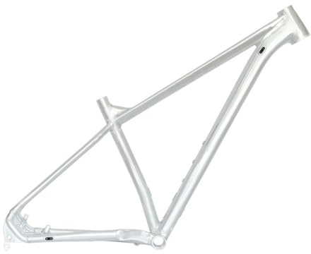 ZFF Mountain Bike Frame Aluminum Alloy Hardtail Trail Frame 29 * 16/18/20'' MTB Frame Thru Axle 12 * 148mm Disc Brake Travel 140-150mm (Color : Silver, Size : 20'')