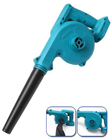 Souffleur de feuilles sans fil, 2 en 1 pour l'extérieur, mini souffleur électrique portatif et aspiration sous vide, pour l'entretien de la pelouse, le soufflage des feuilles, la neige, le nettoyage