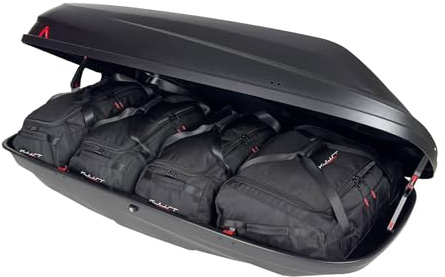 KJUST Taschen Set 4stk kompatibel mit Dachbox G3 BICUBE 520+