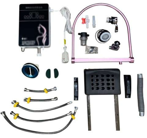 Japanese Head Spa Equipment Frame with Pump, Water Circulation Rack for Salon Shampoo Bowl, Enhances Massage Experience
