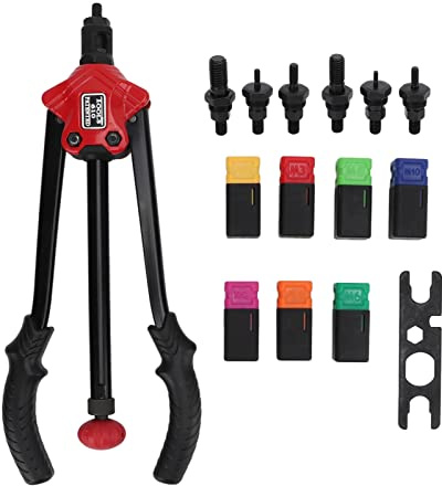 Kit de remachadora profesional Universal, remachadora manual de Metal para decoración de paneles de carrocería