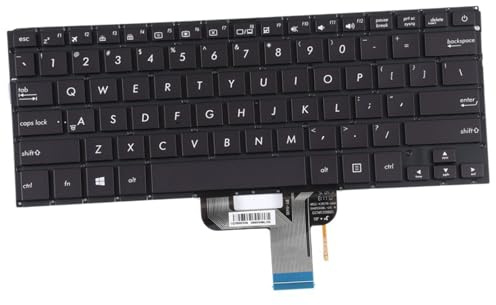 ZEPFJHE Clavier d ' Ordinateur Portable rétroéclairé Professionnel pour Les modèles RX410U RX310 UX310UA UX310UQ U4000 améliore la durabilité