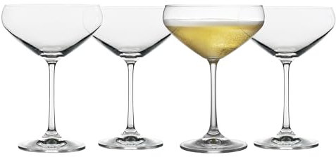 Lyngby Glas Juvel Champagneskål 34 cl 4 st