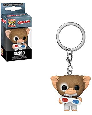 Funko Pop! Keychain: Gremlins-Gizmo with 3D Glasses Horror S8- Mini-Figurine en Vinyle à Collectionner Porte-clés Fantaisie - Cadeau de Noël - Idée de Cadeau - Produits Officiels