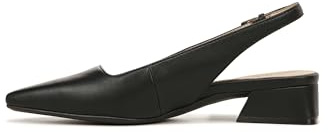 Naturalizer Womens Ginger Snip Toe Slingbacks Black 8.5 W