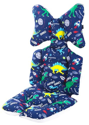 Cuscino Passeggino Universale,Cuscino Riduttore Passeggino,Cuscino Riduttore per Ovetto,Copriseduta per Passeggino Cotone,Materassino Passeggino,Traspirante per Passeggino Universale