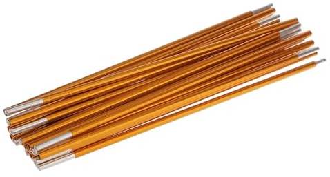 Tältbågar i aluminiumlegering, tältstolpar, resestång, camping, reservstolpar, tälttillbehör 8,5–11 mm 320–480 cm för camping (guld 8,5 m