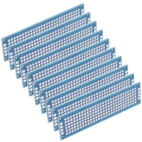 PRETYZOOM 10 Piezas De Circuito Impreso Soldables De Doble Cara Para Proyectos Electrónicos De Prueba De Estaño