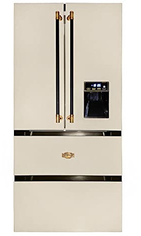 Kaiser KS 80425 ElfEM Réfrigérateur rétro avec congélateur latéral et congélateur 83 x 183 x 83,6 cm (l x H)