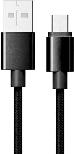 Levitantes Cable USB 2.0 Tipo A/M a Micro USB B/M de 0.8 m, ideal para cargar y transferir datos en dispositivos móviles y accesorios electrónicos.