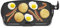 BELLA Electric Griddle, Ceramic Titanium Non-Stick Coating, Large Submersible Cooking Surface and Removable Fat Drip Tray, Adjustable Temperature, PTFE and PFOA Free, 27cm x 51cm, Black