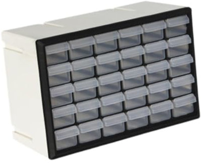 LOVIVER Cassetto Contenitore Organizer per Garage organizzazione casa Parete Strumento Scatola Contenitore per Piccoli Oggetti Perline Gioielli bulloni, 30 Cassetti