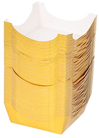 Zerodeko 100 Pezzi Pirottini di Carta per Cupcake Quadrati, Resistenti alle Alte Temperature, USA e Getta per Dessert e Antipasti, Accessori per Feste e Esposizione Dolci