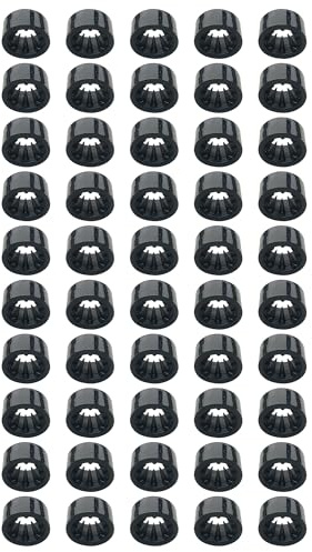 50pcs elliptische Rückschlag locker Verstellverschluss, Schwarz Oval | Schwarz Oval Kunststoff Textilband Verschluss 50 Stück – Festivalbändchen Verschluss – Kunststoffschnur Seilendverschluss