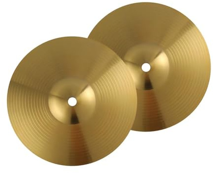 Juego De 2 Platillos Duraderos Para Baterías Y Accesorios Musicales Platillos Profesionales