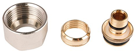 WIROFLEX | Klemmring-Adapter für Wiroflex-Rohr | Schraubsystem | Fitting | 3/4 A x 20 mm | Für Mehrschichtverbundrohr