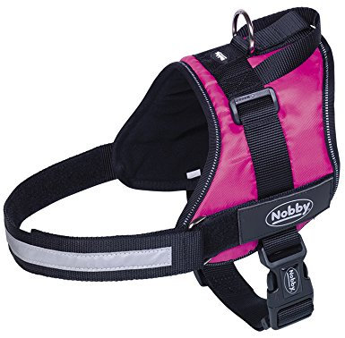 Nobby 80584-64 Geschirr SEGURO himbeere Bauch