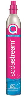 Sodastream - CO2 60L Quick Connect Nachfüllzylinder für Wassersprudler Zylinder Quick Connect
