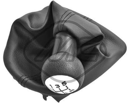 Metalcaucho 65001 Pomo de palanca de cambios Compatible con CITROËN C3 II SC C3 I Hatchback FC, FN