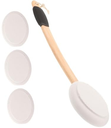 MUSISALY Rücken Eincremhilfe Sonnencreme Handgeführter Lotion Applikator mit Ersatzköpfen Sanfte Anwendung für Rücken