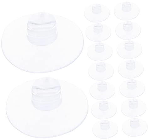 CIYODO 20pcs Suction Cable Clips for Fairy Lights String Holder Suction Cup Cable Clips Cord Holder Cord Organizer Bathroom Kitchen