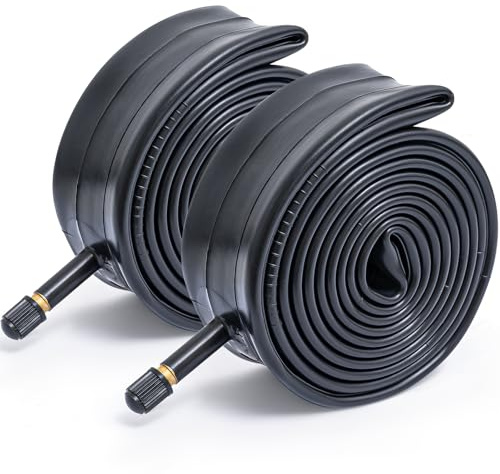 FengCan 20x2,125/2,40 Schläuch 54/62-406, 20 Zoll Fahrrad Schläuch 20x2,125 20x2,20 20x2,25 20x2,35 20x2,40 geeignet für Rennrad/MTB/Gravel Fahrradschläuche Reifen, AV32mm Schrader Ventil