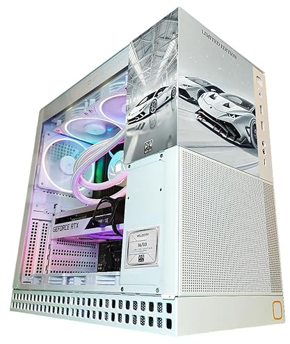 Limited Edition ™ Desktop Gaming PC - New Season Ultra Rare Collection - CPU Ryzen - 32GB DDR5 6000MHz RAM - SSD NVME GEN 4 NVME de 1TB - WiFi 6E (Velocity W, CPU 7800X3D - RTX 4070 12GB)