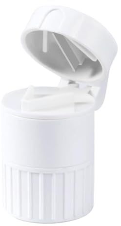 Cortador De Pastillas, Trituradora Divisora ​​de Tabletas 4 En 1, Pastillero Portátil Pequeño, Organizador De Pastillas, Vaso Para Beber, Multifuncional Pastillero Cortador Y Triturador De Pastillas