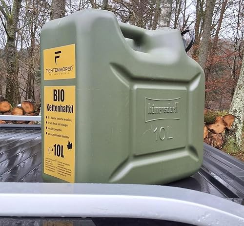 10 Liter FICHTENMOPED Biokettensägenöl Bioöl Biokettenöl Kettenöl ökologisch