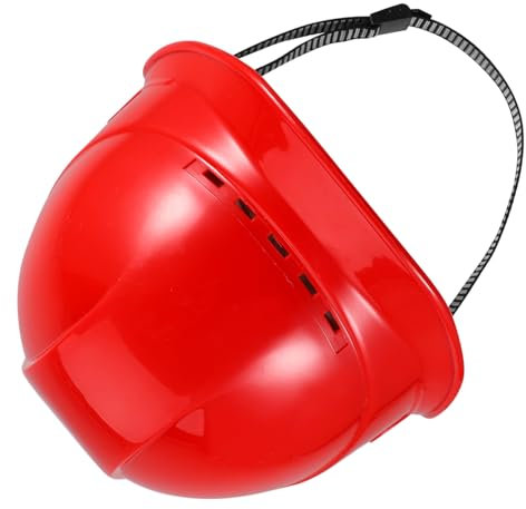 STOBOK Schutzhelm Mit Belüftung Für Baustellen Aus Robustem Mit Verstellbarem Kinnriemen Für Und Komfort Bei BAU Und Elektroarbeiten